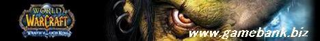 WOW Gold, Buy World Of Warcraft Gold, WOW  powerleveling [GAMEBANK] Banner