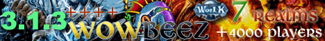 WoWBeeZ Private Server Wotlk 3.1.3 Banner